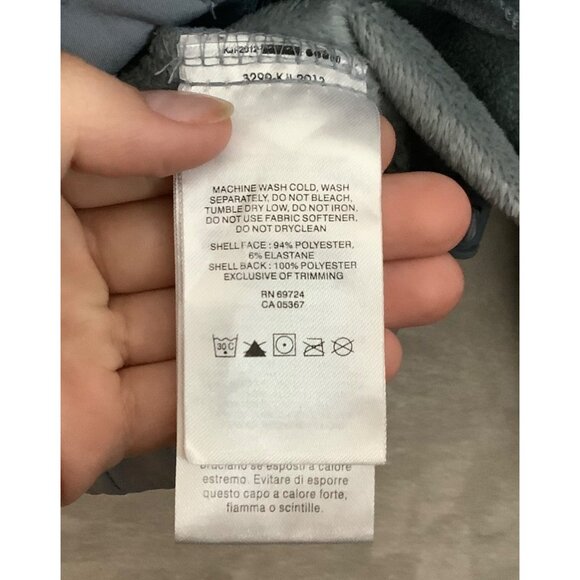 Columbia Women Medium Gray Full-Zip Softshell Jacket Fleece Lining Waterproof - Picture 7 of 9